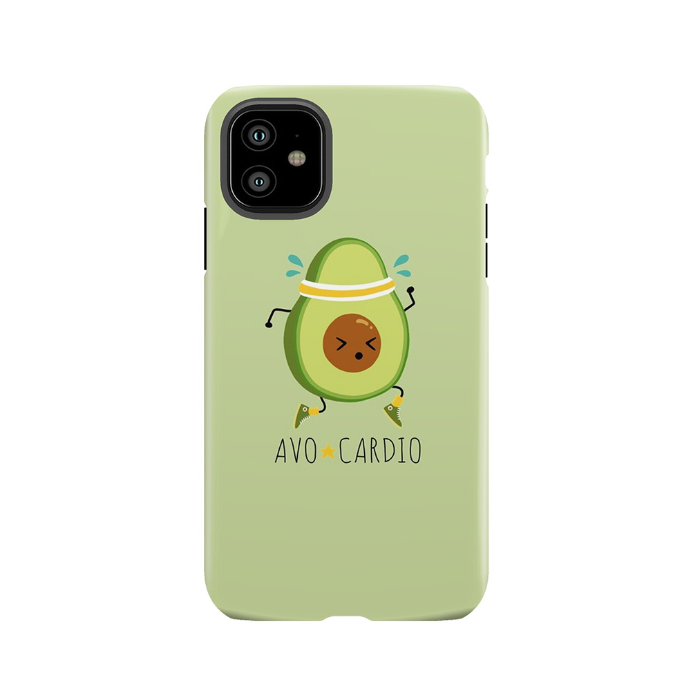 Avocado Cardio Tough Phone Case