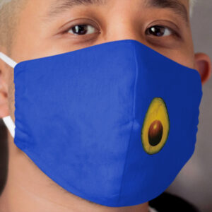 Avocado Cloth Face Mask 2