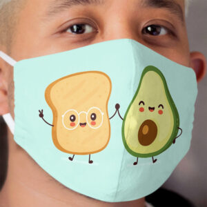 Avocado Toast Cloth Face Mask