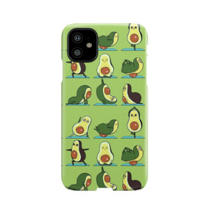 Avocado Yoga Phone Case