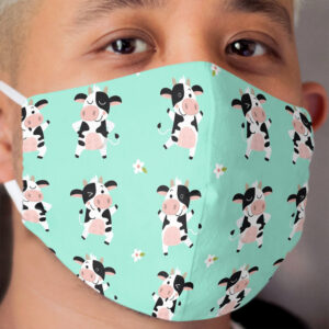 Awesome Cow Cloth Face Mask