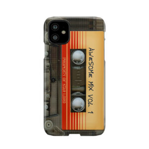 Awesome Transparent Mix Cassette Tape Volume 1 Phone Case