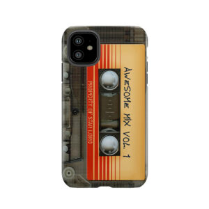 Awesome Transparent Mix Cassette Tape Volume 1 Tough Phone Case