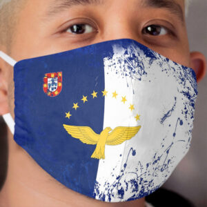 Azores Flag Cloth Face Mask 2