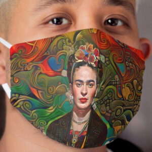 Aztec Frida Cloth Face Mask