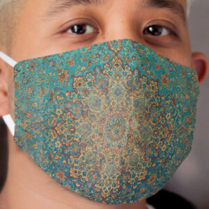 Azure Cloth Face Mask
