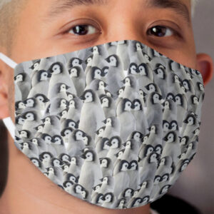Baby Emperor penguins Cloth Face Mask
