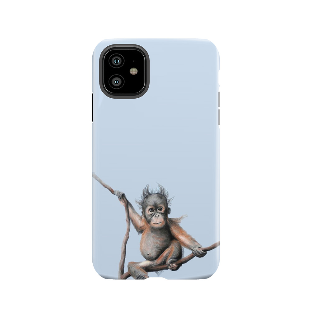 Baby Orangutan Tough Phone Case