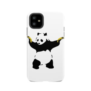 Bad Panda Stencil Tough Phone Case