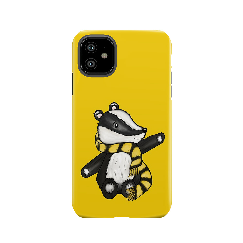 Badger Mascot Tough Phone Case