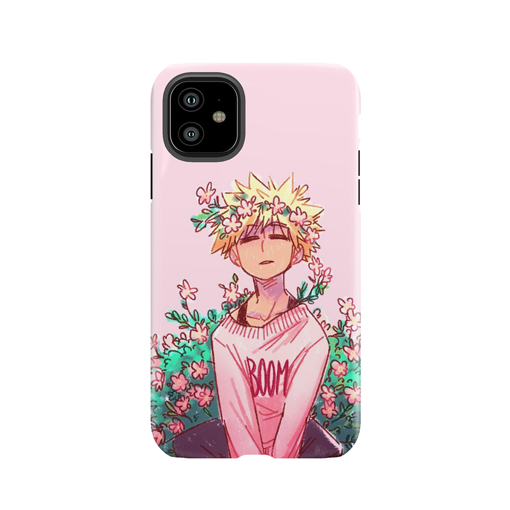 Bakugou In Pink Tough Phone Case