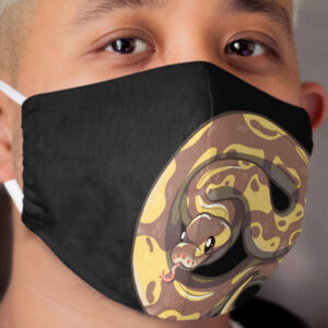 Ball Python Cloth Face Mask