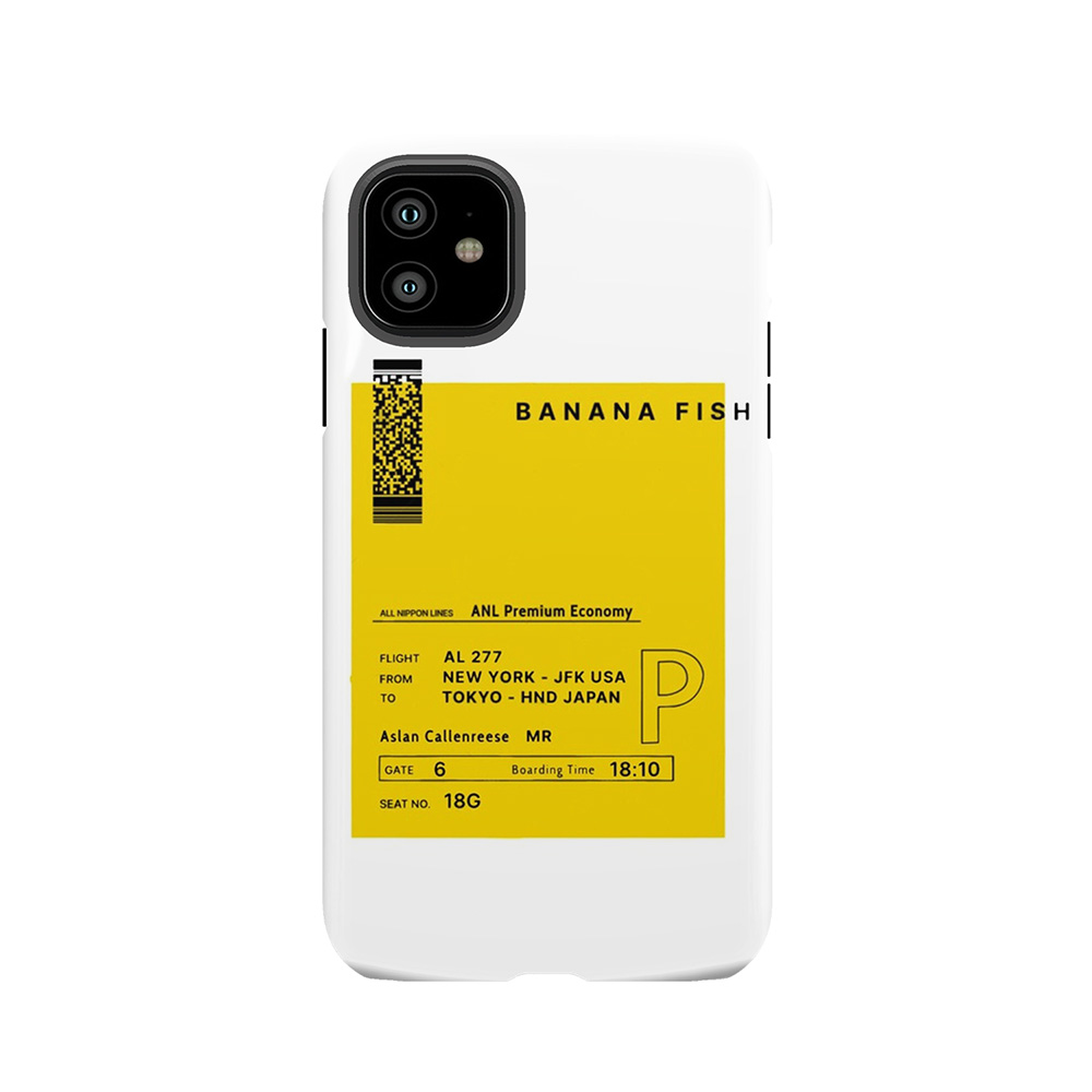 Banana Fish Ticket - Eiji Okumura Sent To Ash Lynx Tough Phone Case