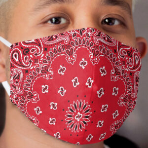 Bandana Style (RED version) Cloth Face Mask