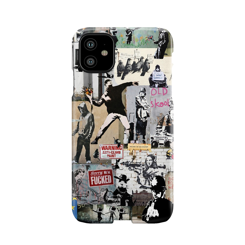 Banksy Collage Phone Case