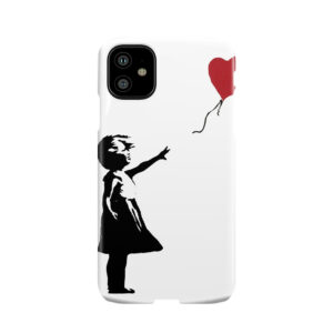 Banksy - Girl With Balloon 2 Phone Case