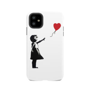 Banksy - Girl With Balloon Tough Phone Case
