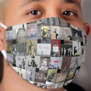Banksy Cloth Face Mask