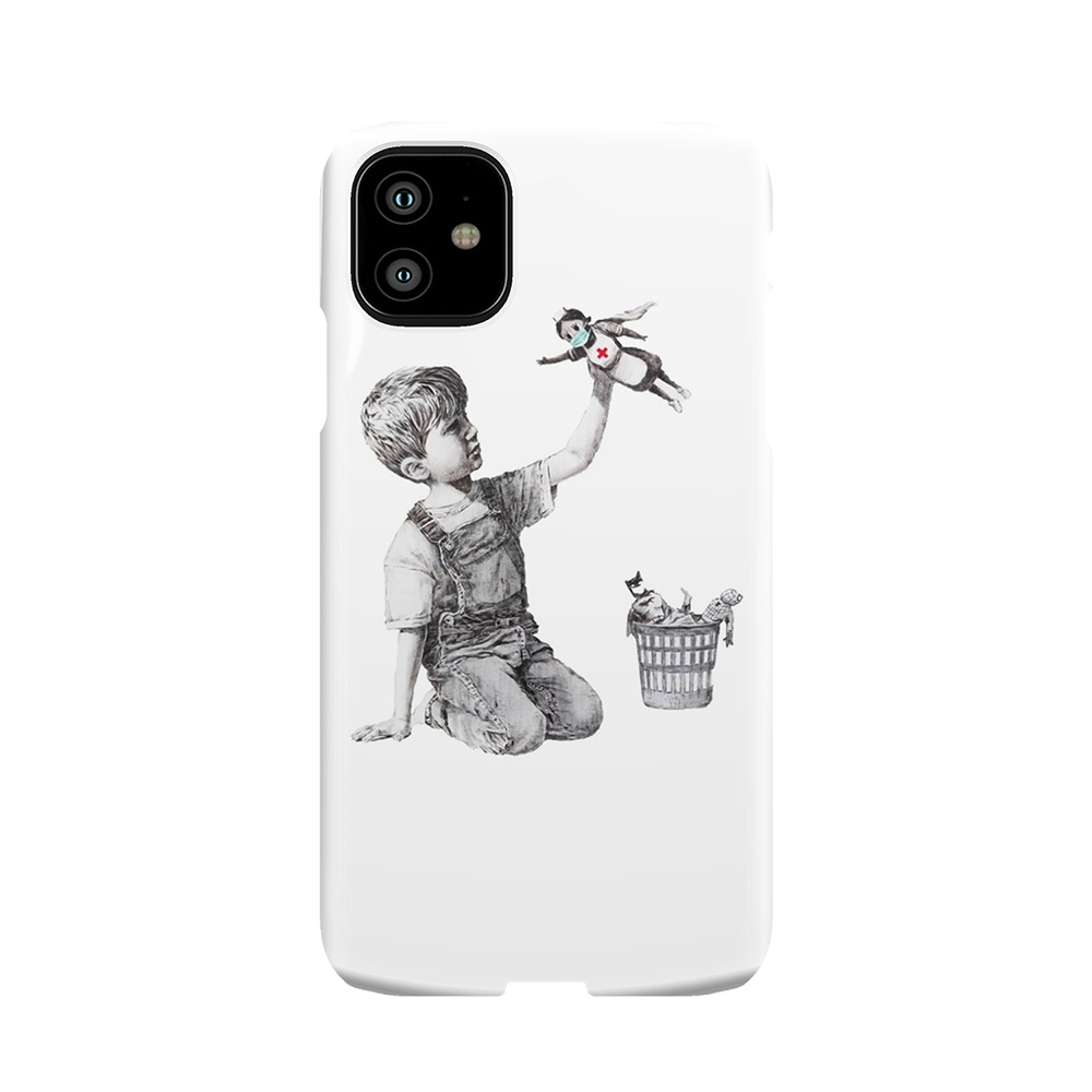 Banksy Tribute To Nurses Phone Case