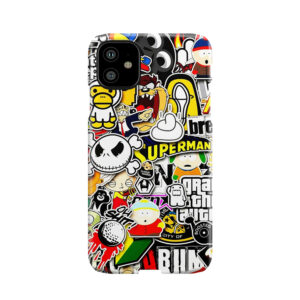 Bape Bomb Collage Phone Case