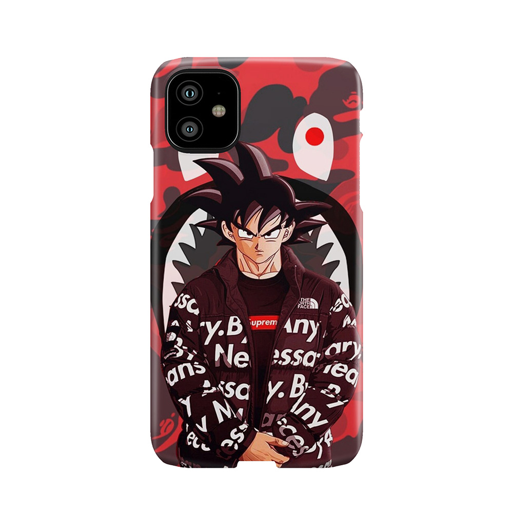 Bape Shark Goku Phone Case