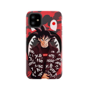 Bape Shark Goku Tough Phone Case