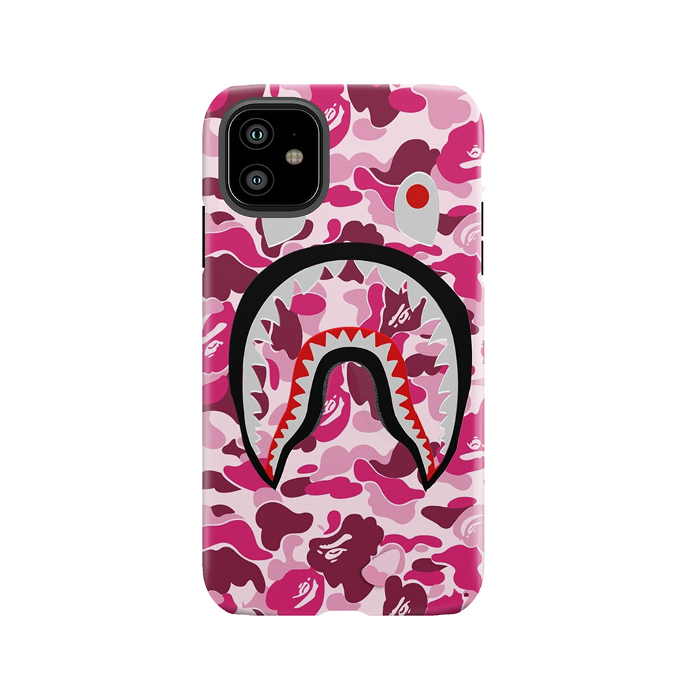 Bape Shark Pink Tough Phone Case