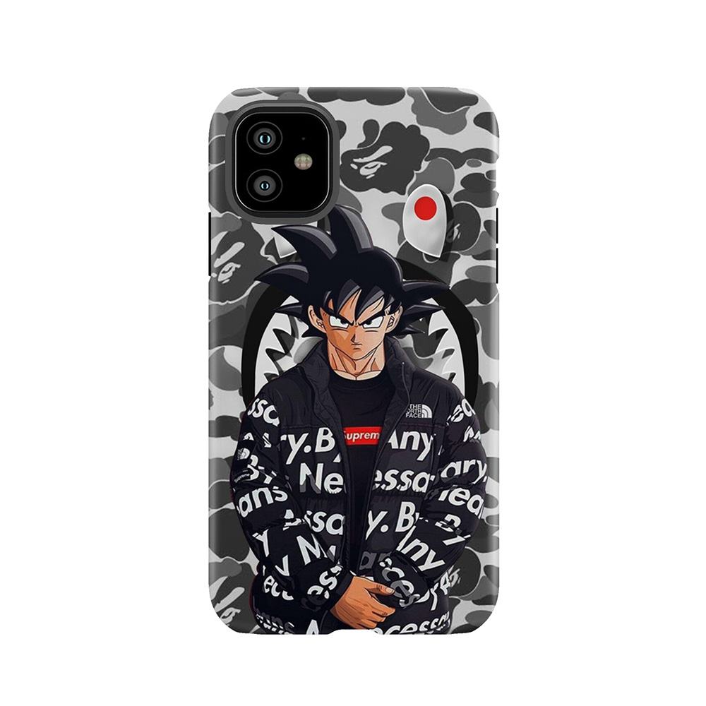 Bape Whit Goku Tough Phone Case