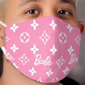 Barbie Flower Cloth Face Mask