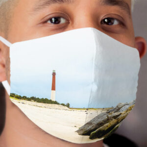 Barnegat Lighthouse Cloth Face Mask