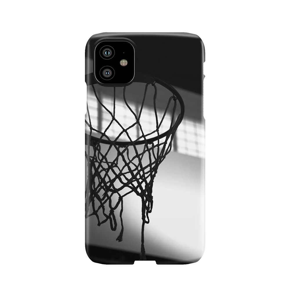 Basketball Hoop Silhouette Phone Case