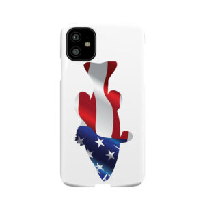 Bass Fishing And America Phone Case