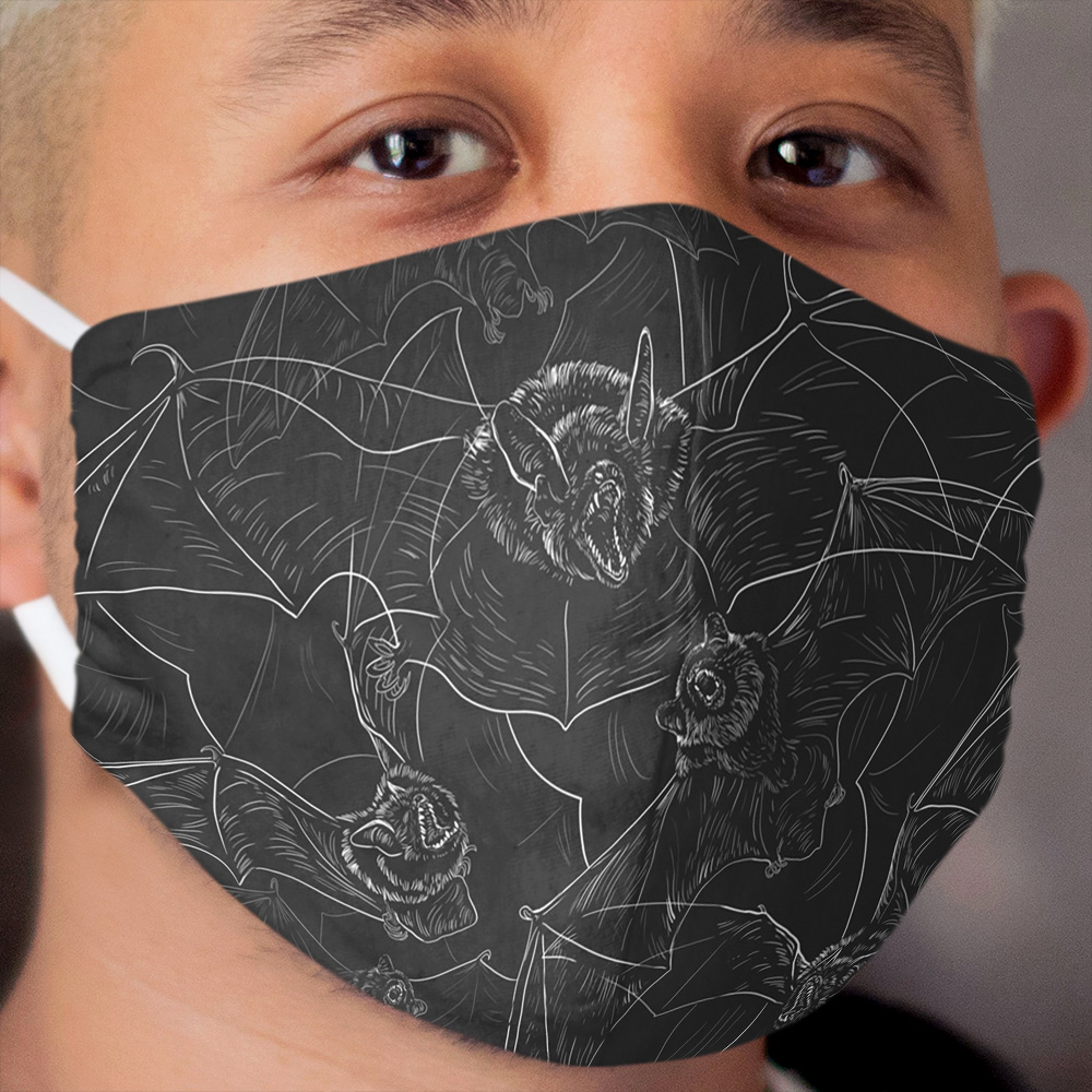 Bat Attack Cloth Face Mask