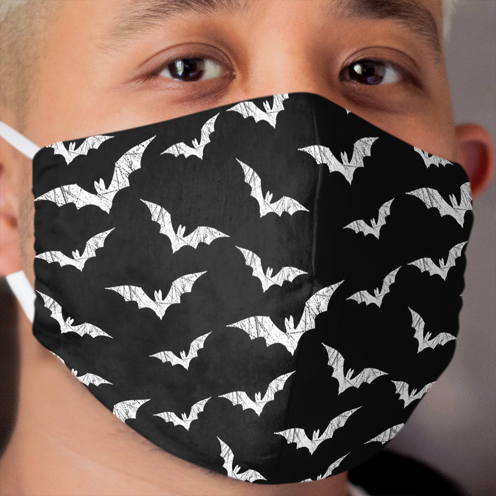 Bats Pattern Cloth Face Mask
