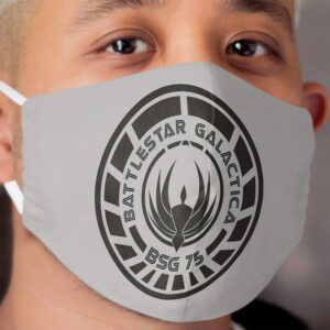 Battlestar Galactica Crest (BSG-75) Cloth Face Mask