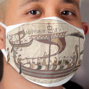 Bayeux Tapestry - William's Flagship Cloth Face Mask