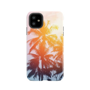 Beach Sunset At The Coast Line Tough Phone Case