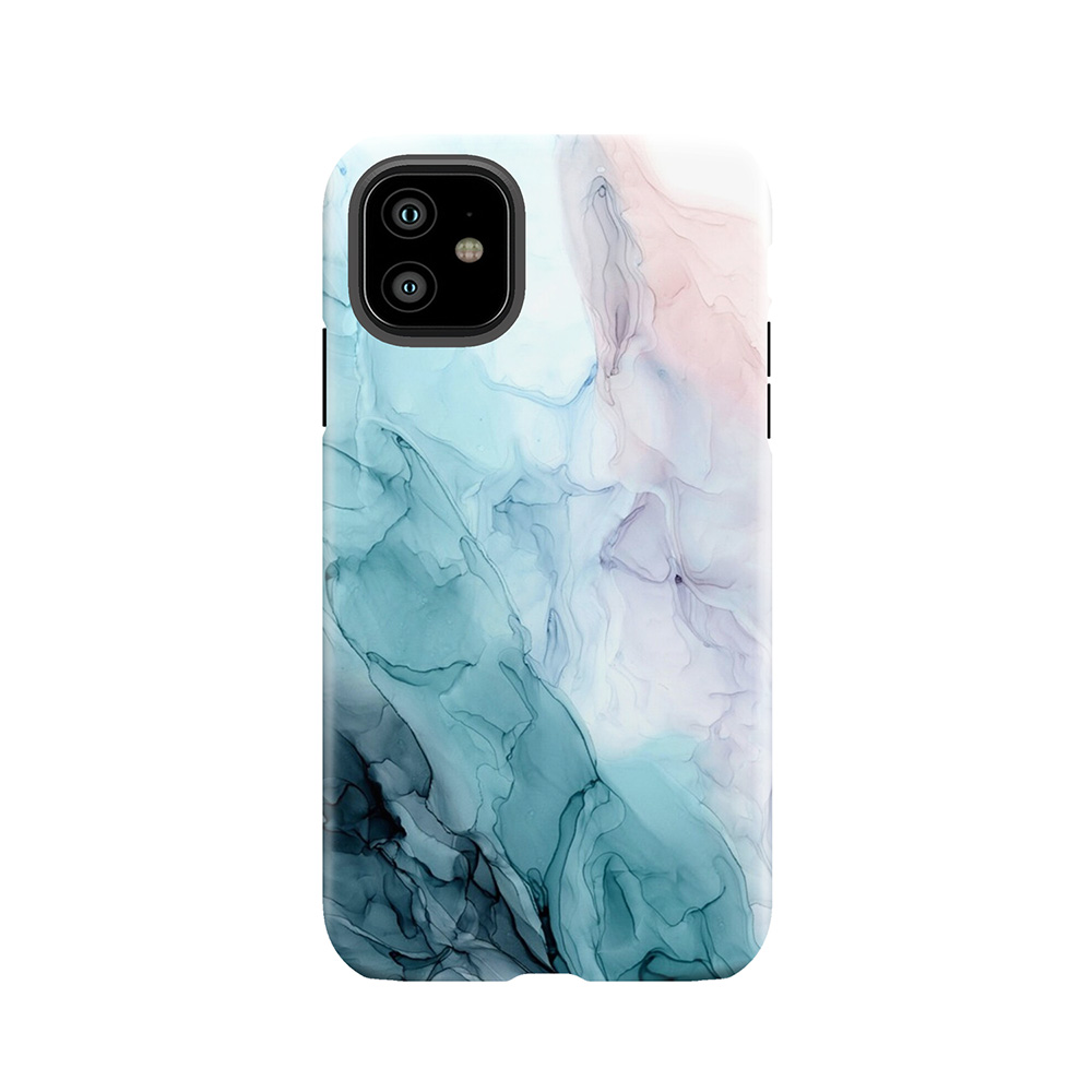 Beachy Pastel Flowing Ombre Abstract 1 Tough Phone Case