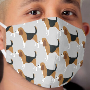 Beagle Cloth Face Mask 3