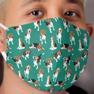 Beagle Cloth Face Mask 4