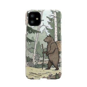 Bear In The Woods Phone Case