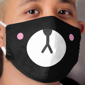 Bear Panda expression Animal cute Anime Kawaii Cloth Face Mask