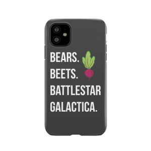 Bears. Beets. Battlestar Galactica. - The Office Tough Phone Case