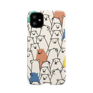 Bears Pattern Phone Case