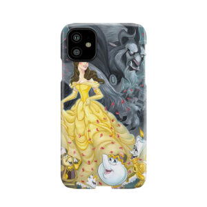 Beauty And The Beast Wallpaper Phone Case