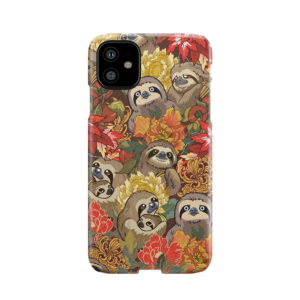 Because Sloths Autumn Phone Case