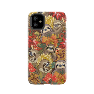 Because Sloths Autumn Tough Phone Case