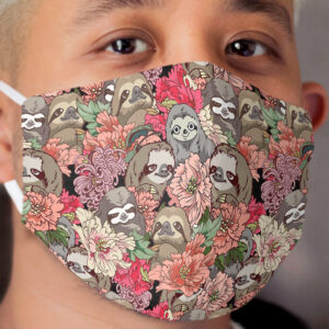 Because Sloths Cloth Face Mask