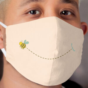 Bee Happy Cloth Face Mask