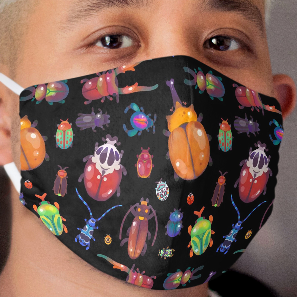 Beetle Cloth Face Mask